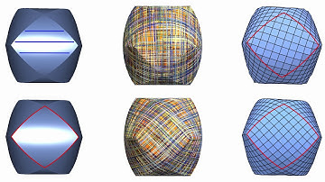 Octahedral Frames for Feature-Aligned Cross-Fields (Fast Forward)