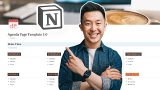 Notion Weekly Agenda Template   Practical & Aesthetic!
