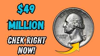 Information Lucky Owners Are MILLIONAIRES — 4 Ultra Rare Washington Quarters Worth An Absolute Fortune! Update