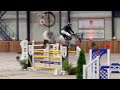 Dorian grey tn  kars bonhof jump clear in their first 1grand prix at deurne