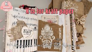 Guard Your Heart: Letter K Kraft Paper & Keys #ABCApril2026 Faith Journal