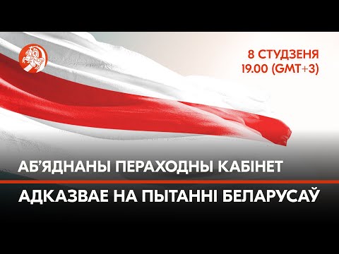 Далучайцеся да дыялогу з Аб’яднаным Пераходным Кабінетам Беларусі ў прамым эфіры!