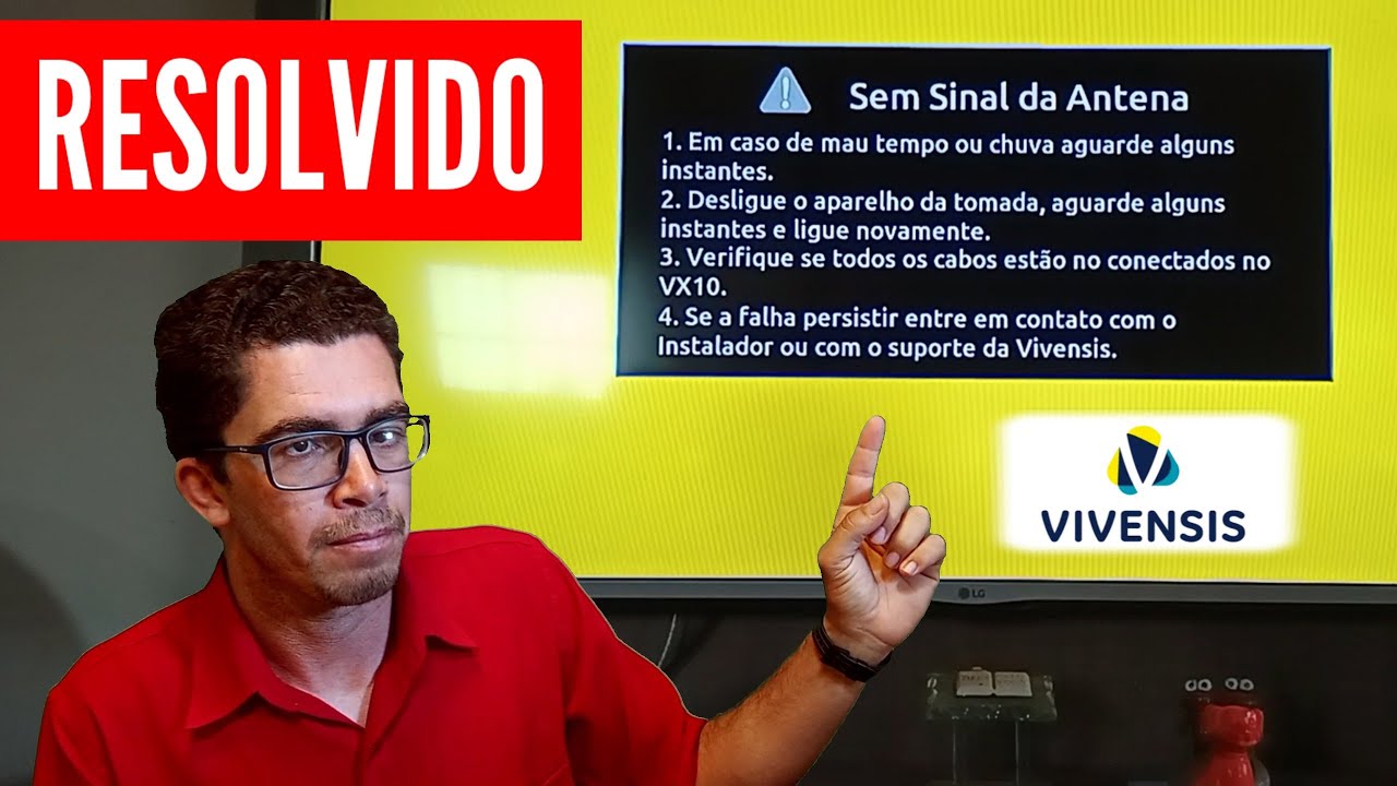TV SEM SINAL - Receptor de parabólica digital sem sinal da antena - RESOLVIDO