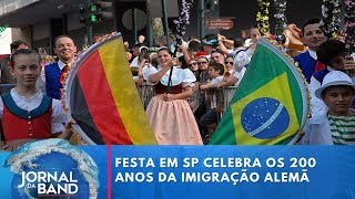 São Paulo comemora 200 anos da imigração alemã | Jornal da Band