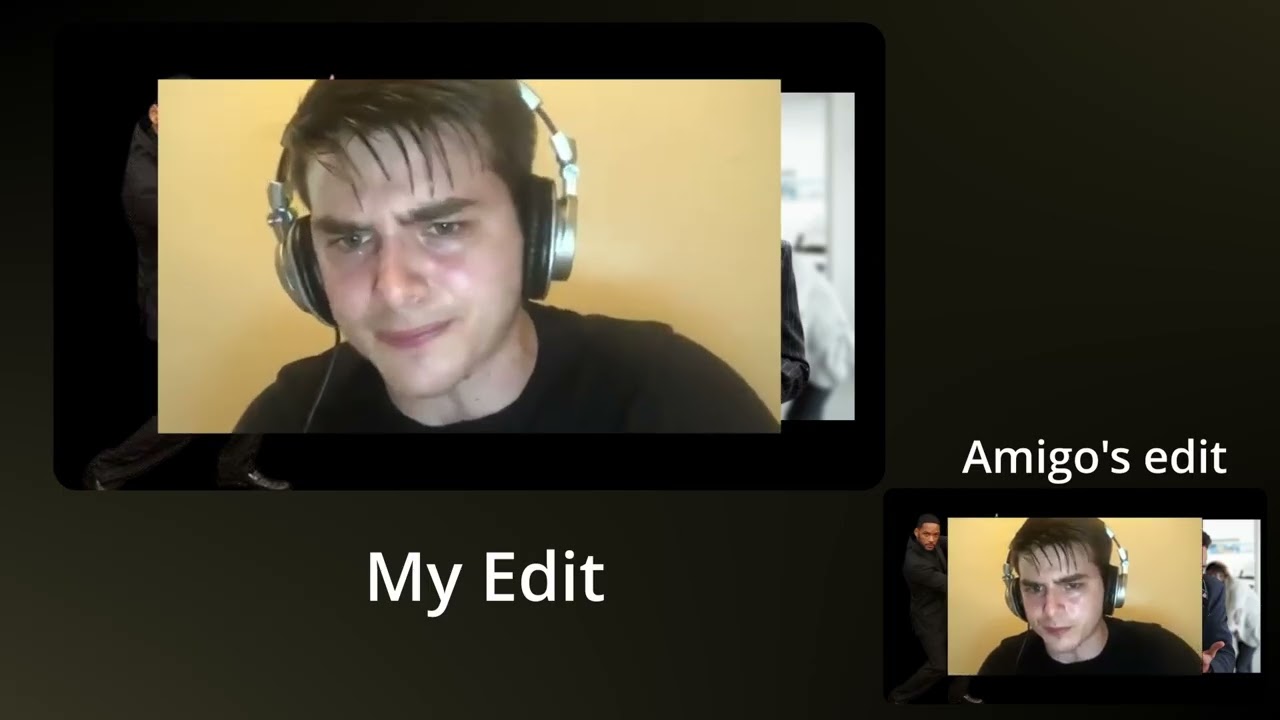 Amigoscode's edit vs mine #videoeditor #videoeditinglife #keepcreating #contentcreators