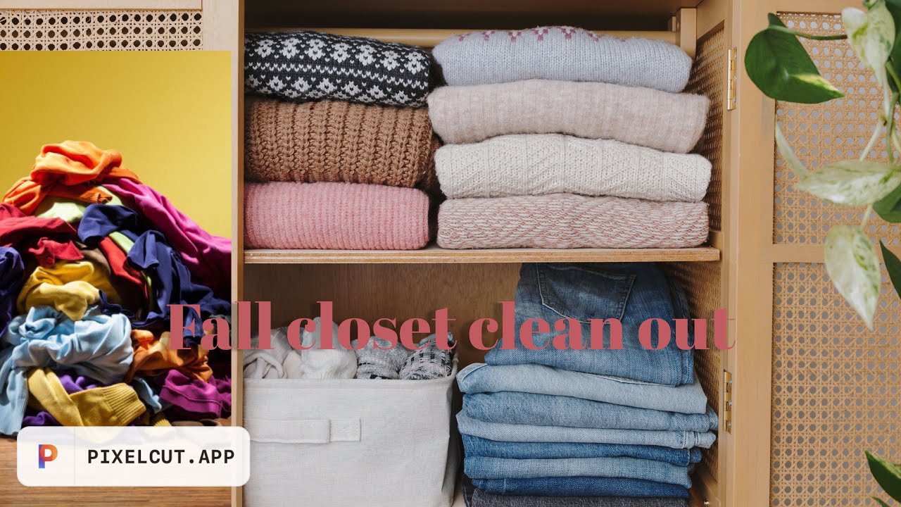 CLOSET CLEAN OUT - YouTube