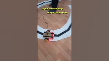Çizgi izleyen araç proje testi. #electronic #youtubeshorts #youtube #music #arduino #diy