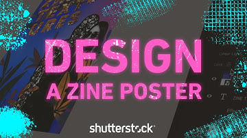 Learn How to Make a Zine Inspired Poster | Graphic Design Tutorial