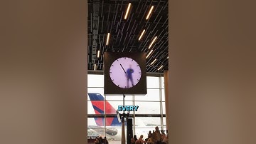 Man Trapped Inside Clock at Amsterdam Airport!