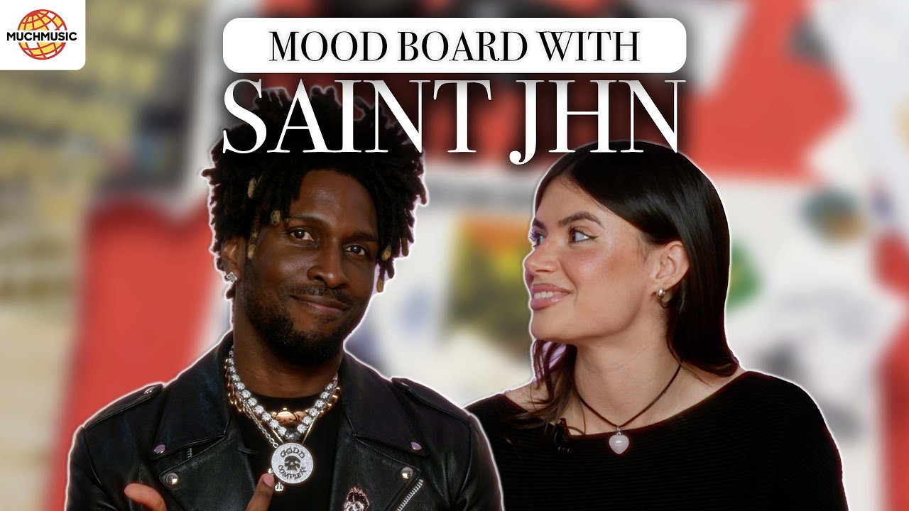 “MY Favourite Genre Is My Voice” | Making A Mood Board With SAINt JHN