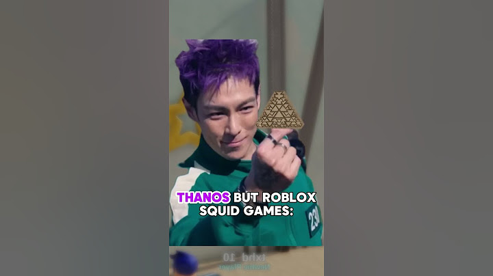 THANOS BUT IN ROBLOX SQUID GAMES...🦑🍴 #roblox #robloxshorts