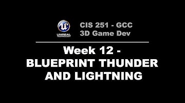 Thunder and Lightning