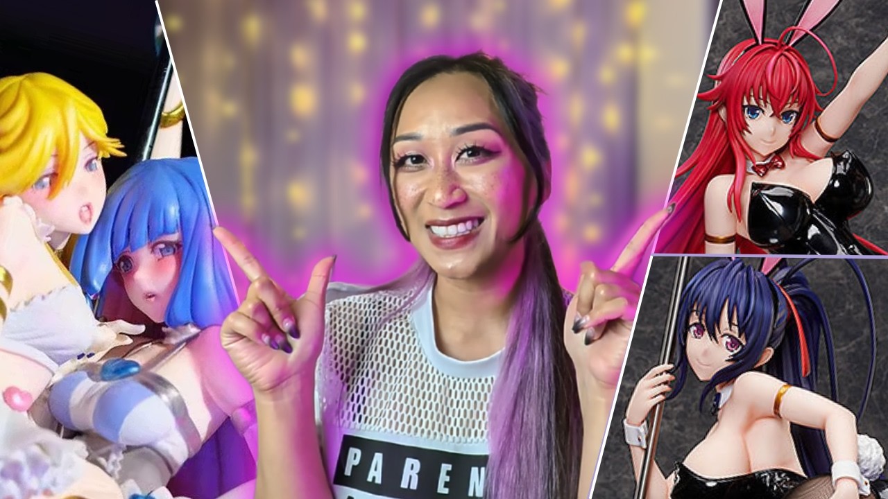 Let's Unbox My First Pole Dancing Anime Figures!! 🌶️ Starting an Anime Pole Art Shelf