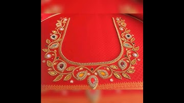 Mini Tailoring Vlog #5💢Peacock Aari work design 2021 letest models‼️#shorts #minitailoringvlog