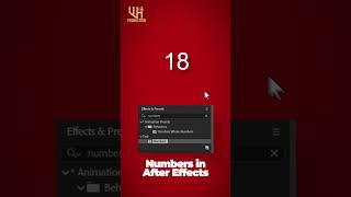 Quick Tip: Numbers Effect in After Effects!