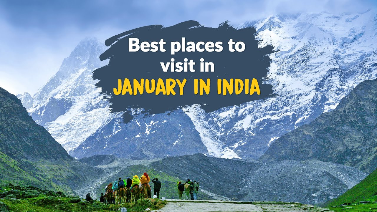 tourist places in india for january