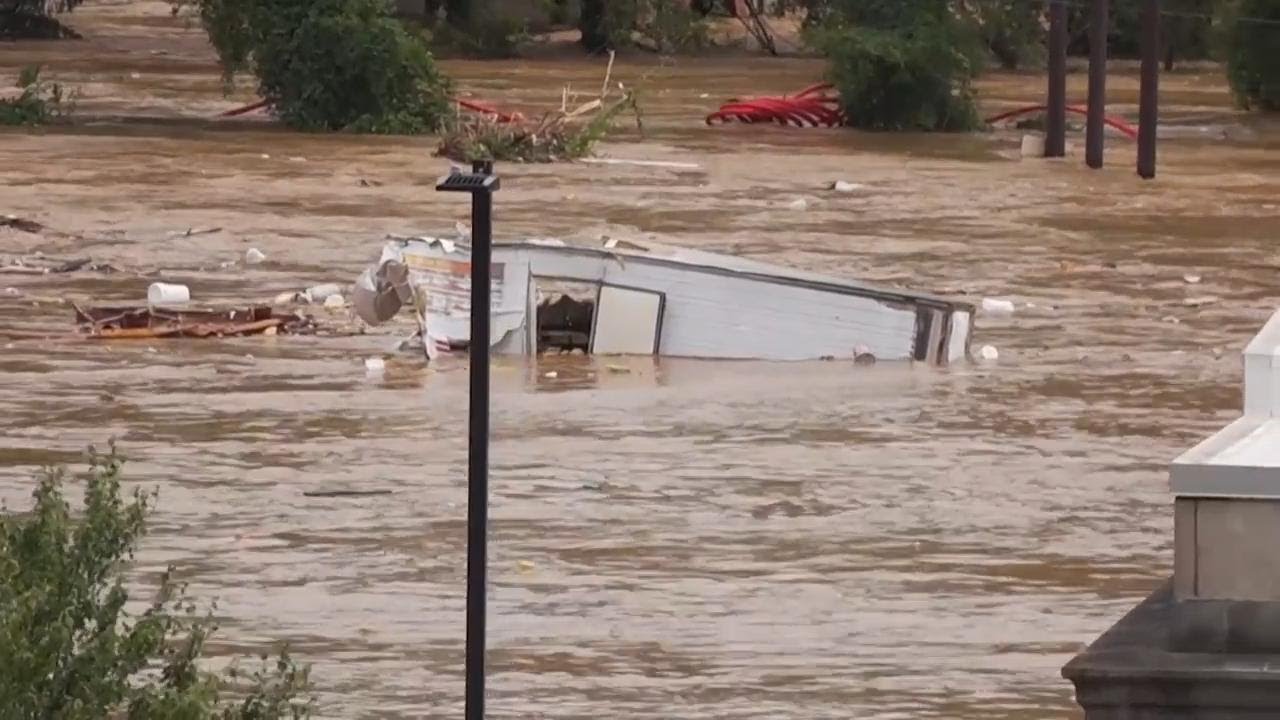 Asheville has been largely cut off after Helene wrecked roads and ...