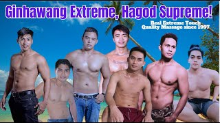 Hagod na May Puso brings Real Ginhawa Real Extreme Touch Massage Spa Handsome Masseurs in Action