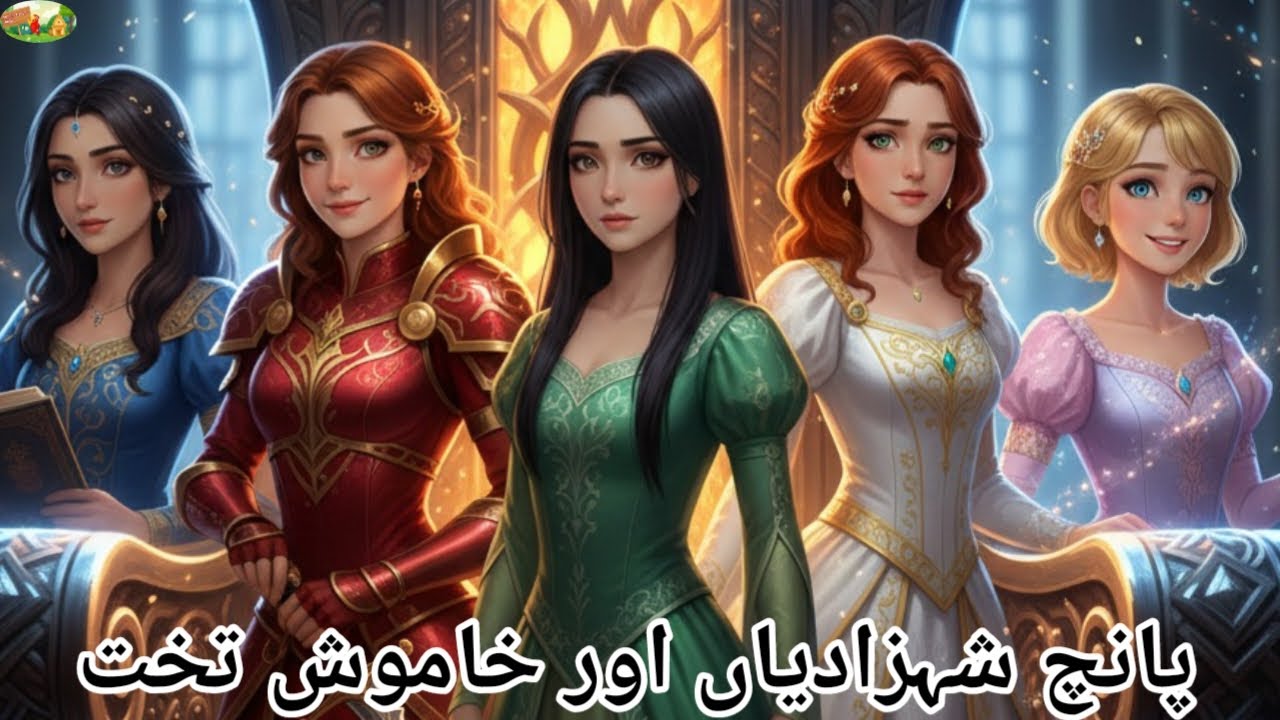 Five Princess And Silent Throne | Mysterious Story | Hindi Fairy Tale ‎