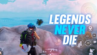 LEGENDS NEVER DIE ! | KILL MONTAGE | Five Finger Claw   Gyroscope | iPad7th PUBG Mobile