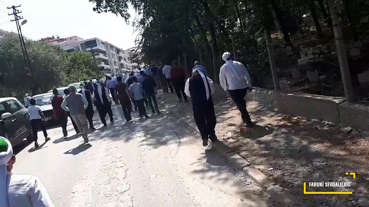 Abdullah Faruki (k.s) Hocaefendinin Eşinin  Cenaze Merasimi 17.08.2017 Ankara Solfasol Köyü