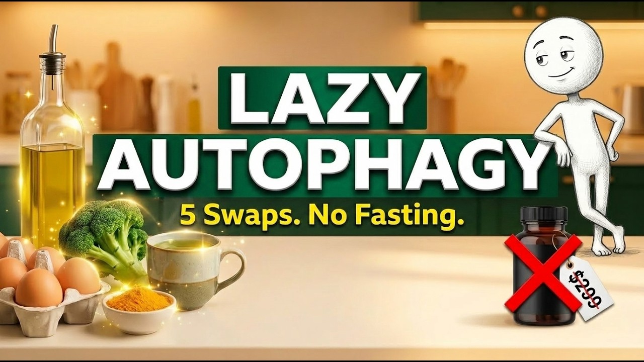 The Lazy Guide to Autophagy : 5 Simple Food Swaps That Trigger Cellular Repair (No Fasting)