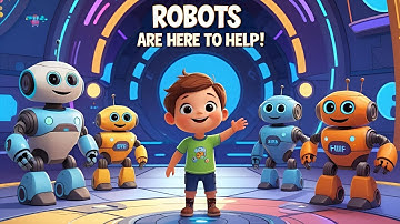 Saiyaara Robots Are Here to Help! | Fun Kids Song About Technology