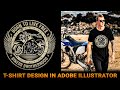 Vintage Motorcycle T-Shirt Design