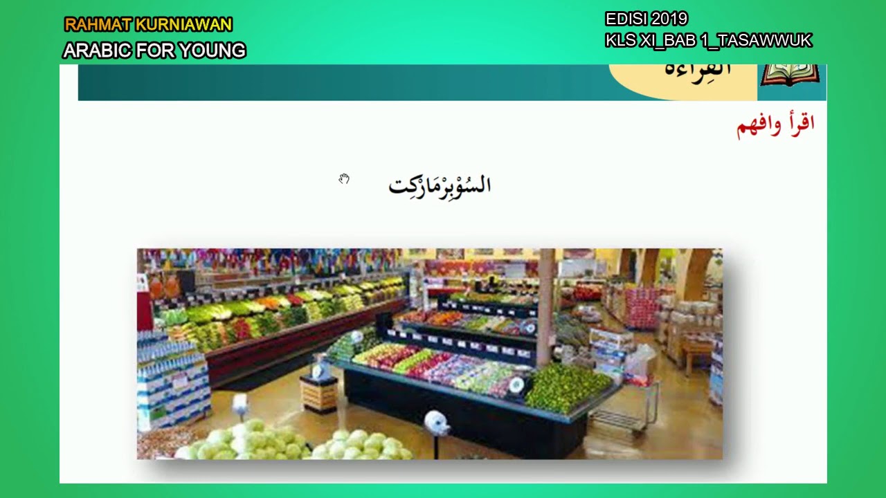01 B Arab Edisi 2019 Kls Xi Bab 1 Materi 1 Bacaan Tasawwuk Atau Berbelanja Youtube
