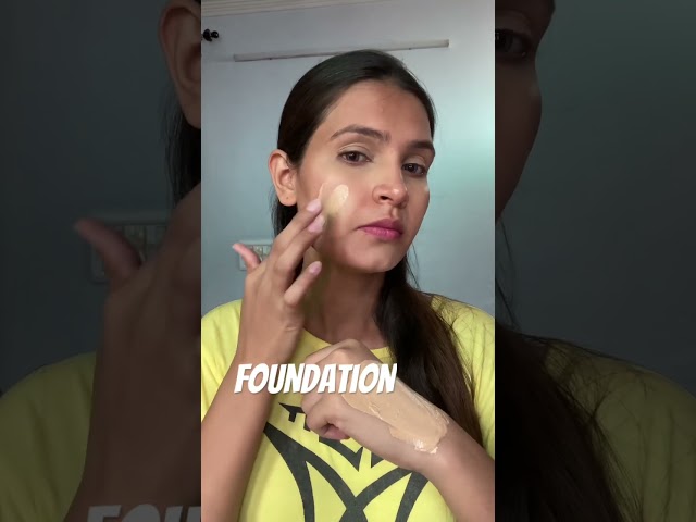 Foundation #makeup #shortsfeed #shortvideo #vlog #viral #youtubeshorts #trending #youtube #Farha class=