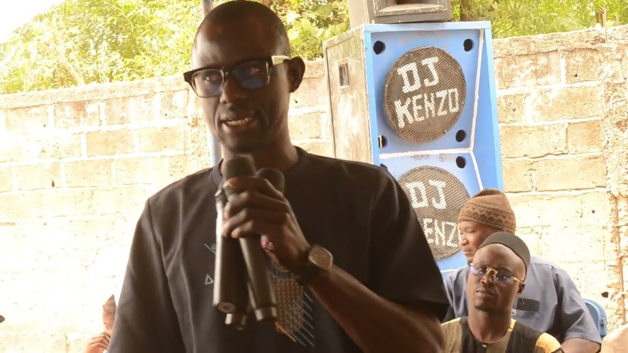 REMERCIMENT APRES LA CONFERENCE DU DAHIRA SOPEY NABY ET HOMMAYE AU DEFUN IBRAHIMA SARR