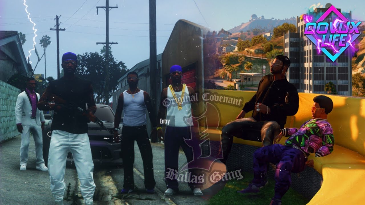 Mejores Momentos Ballas Gang - O.C.B.G  #10 💜 // DOVUX LIFE