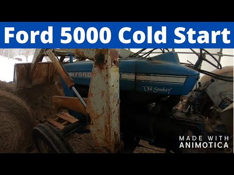 Video: Cik zirgspēku ir Ford 5000 traktoram?