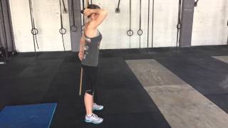 3 Points of Contact Posteriorly - Hip Dissociation (Deadlift / Hip Hinge)