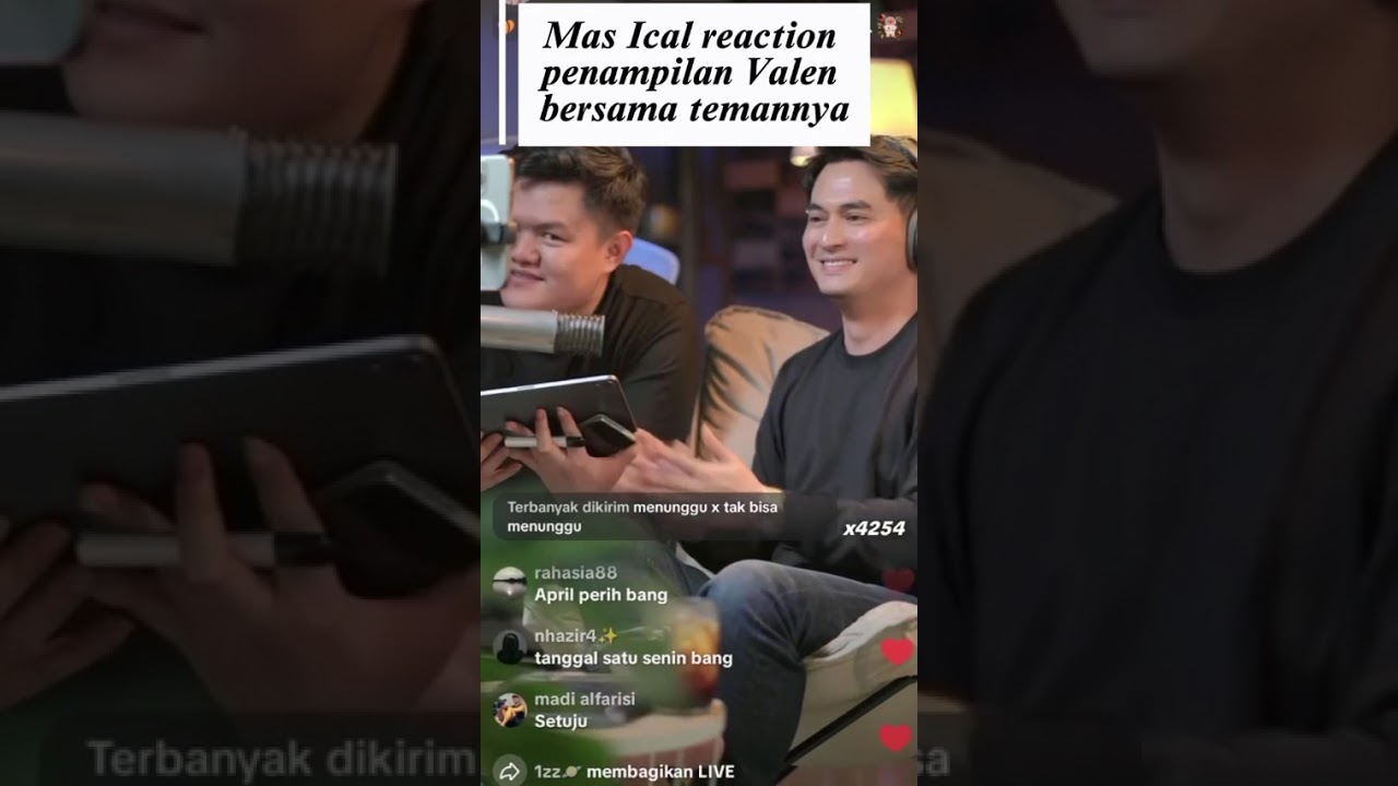 Reaction Ichal Muhammad? Wah ternyata valen sudah terkenal di kalangan artis?! 