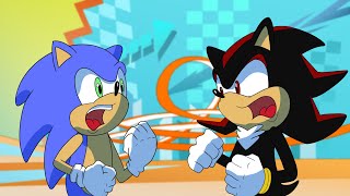 Sonic vs Shadow Cartoon Rap Battle