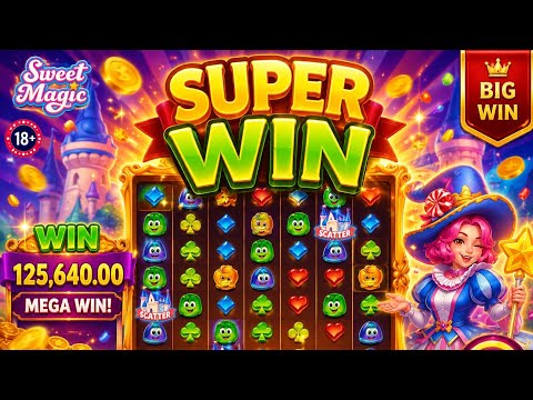 Game link description 🔥 SUPER WIN! 😱💰 Sweet Magic BIG WIN 🎰✨