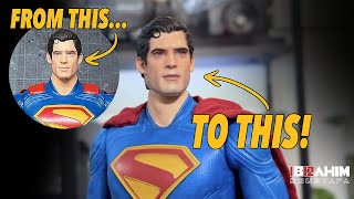 Celebrity AMAZING REPAINT: Spin Master 12" Superman Movie Figure Net Worth