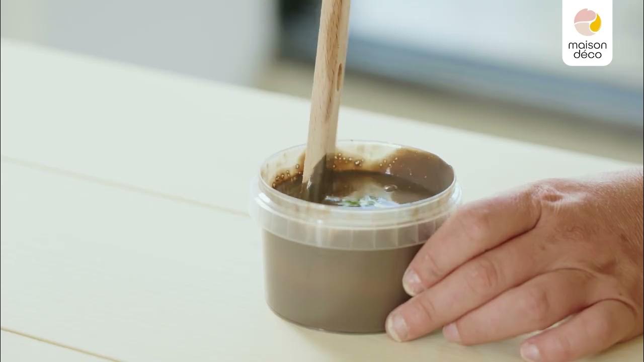 Démonstration Tutoriel de la PEINTURE RELOOK BOIS pour un EFFET BOIS YouTube