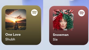 Get iOS-style Spotify Widget on Android
