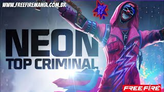 Top Criminal Neon Free Fire, nomeado como Top Frifas
