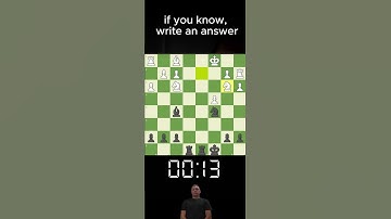 Without hints, Guess the next move, checkmate in one move. The King is defeated