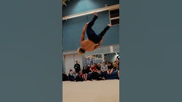 New double back setup #tricking #flips #shorts