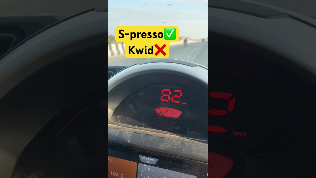 Spresso vs kwid 