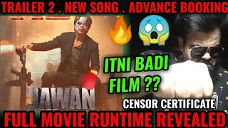 Celebrity BREAKING NEWS : JAWAN MOVIE RUNTIME REVEALED | SHAH RUKH KHAN | SUPERB ADVANCE BOOKING Profile