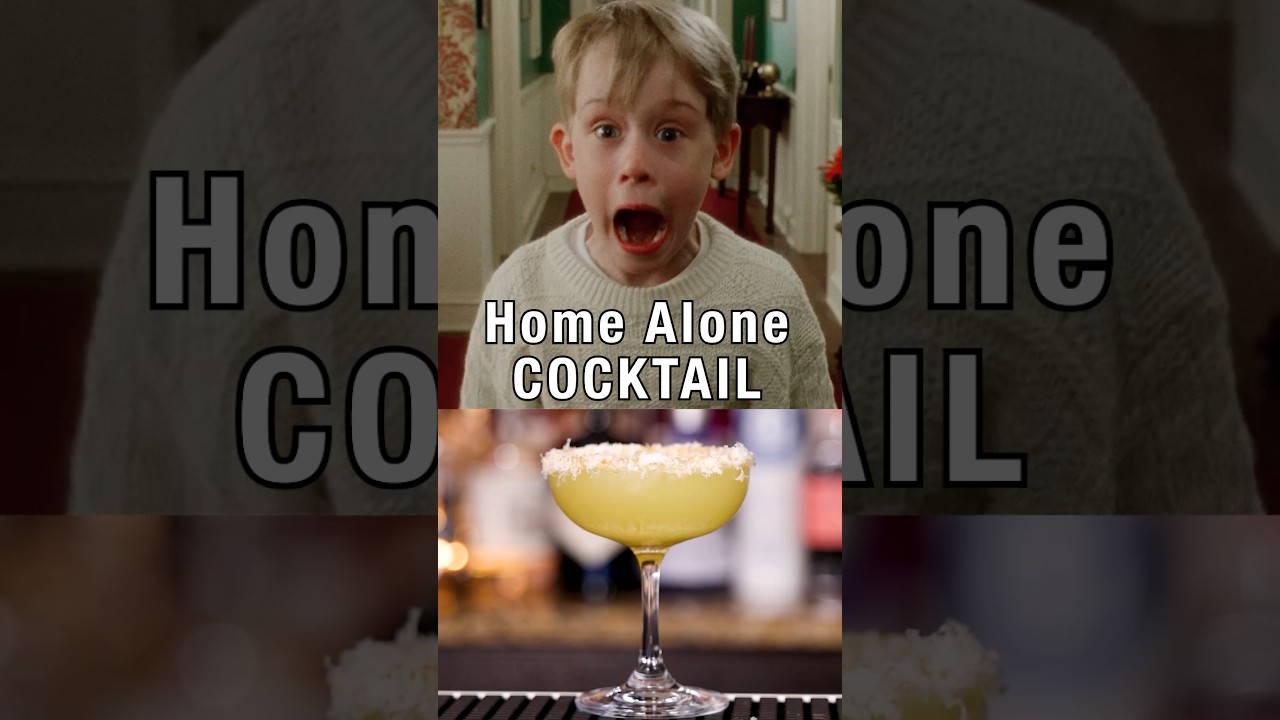 CHEESE PIZZA MARTINI inspired by HOME ALONE!