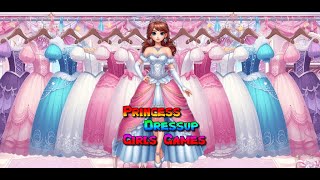 Princess Dress Up Girls Game | Free Games Video | Fashion Star | 2024 Fashion Show screenshot 1