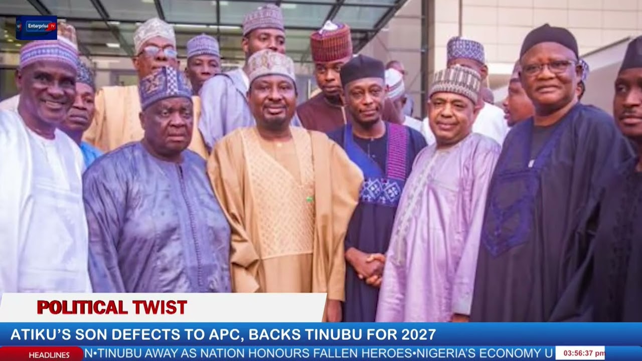 Abba Atiku Defects to APC: What His Move Means for Atiku, Opposition, and Nigeria’s 2027 Power Game