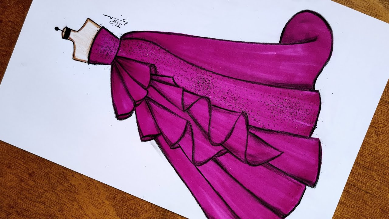 Dress Sketches for Fashion Designing | Fashion Illustration Courses