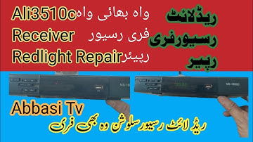 how to make ali3510c f1f2dish receiver red light problem solutionali3510c red light  /#ABBASITV